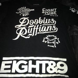 8&9 Tee Black/White GREAT CONDITION